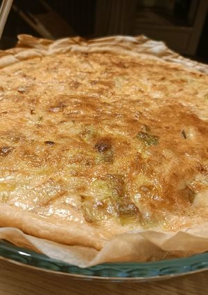 Une photo de 🌱Quiche aux poireaux