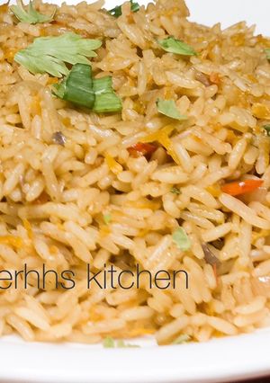 A picture of Carrot rice.