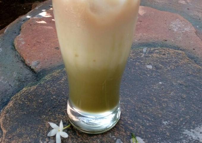 Cara Gampang Membuat Matcha milk tea ekonomis Anti Gagal