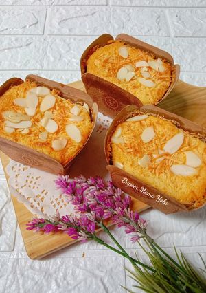 Foto resep Bolu Hongkong Keju Almond