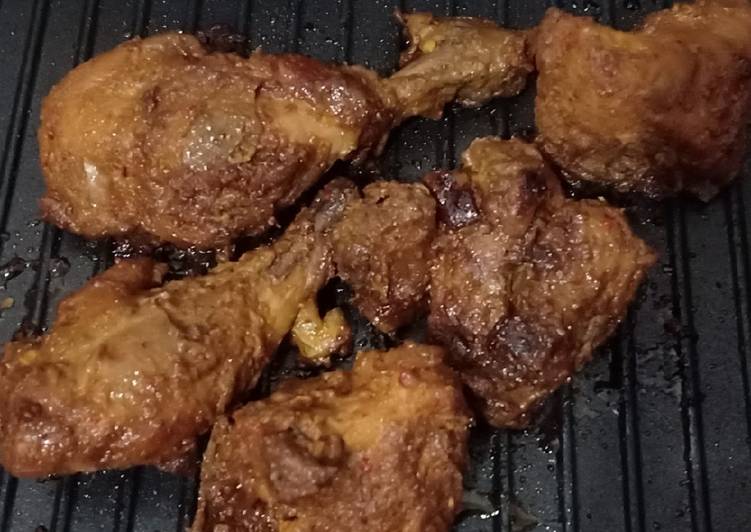 Resep Ayam Kalasan Pedes Manis 2 in 1 Anti Gagal
