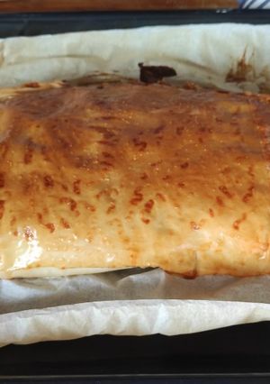 Una foto de Masa filo con espinacas a mi manera