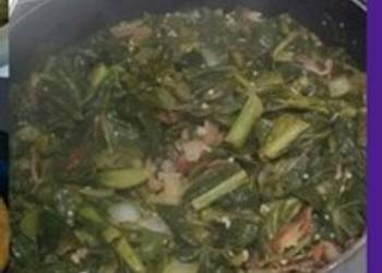 Latest Recipe Slow Cooked Collard Greens Home Style