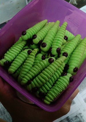 Foto resep Kue Ulat Daun