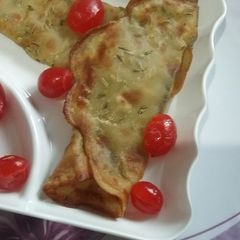 A picture of Jaggery aata chila.