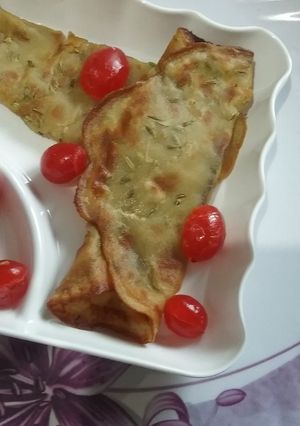A picture of Jaggery aata chila.