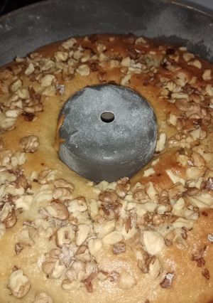 Una foto de Budín de nueces y manzanas para el mate 🧉