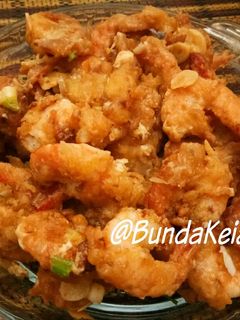 Foto resep Udang Telur Asin ala Bunda Keia