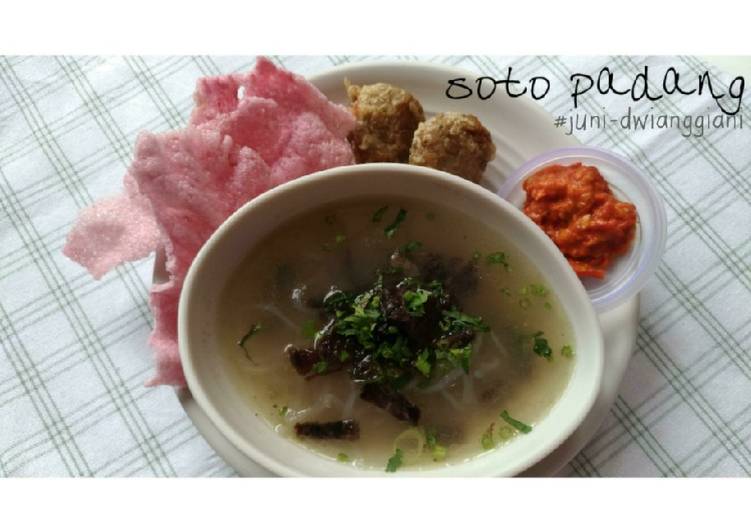Resep Soto Padang (#pr_homemadestreetfood) Enak