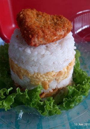 Foto resep Nasi lapis uno
