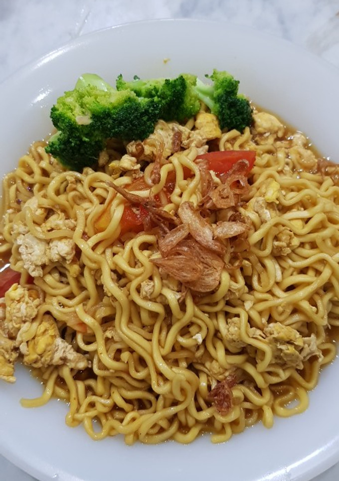 Foto resep Mie telur becek