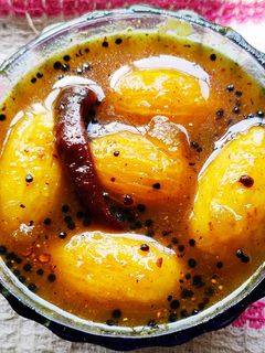 দেশি আমড়ার টক রেসিপির প্রধান ছবি