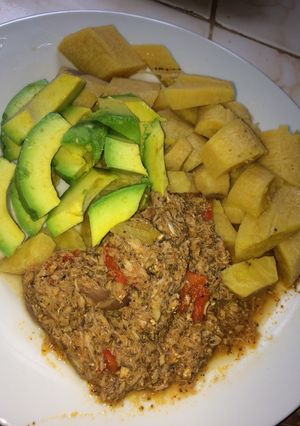 Una foto de Masitas de cangrejo 🦀 Guisadas!