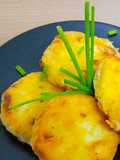 Pastelitos de patata y queso feta