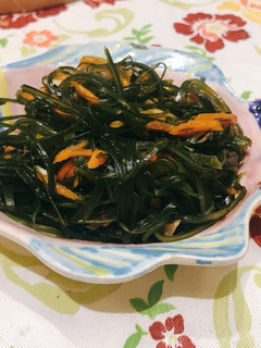 涼拌海帶絲 的食譜成品照片