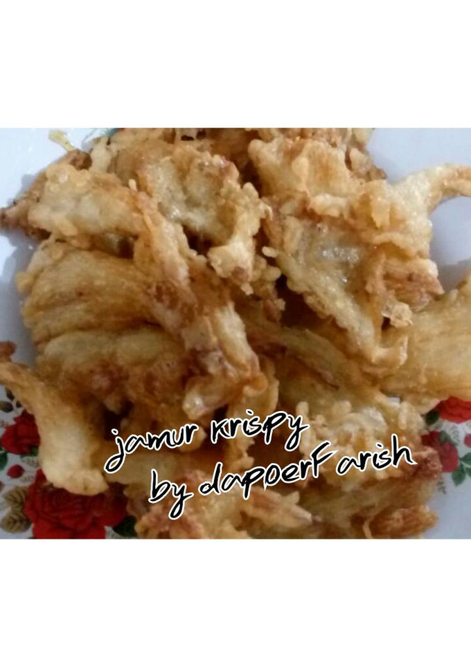 Foto resep Jamur krispy kriukkk ala dapoer farish