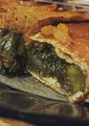 Una foto de Canelones de acelga (panqueques de harina integral)