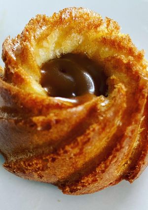 Une photo de Gâteau pommes caramel beurre salé