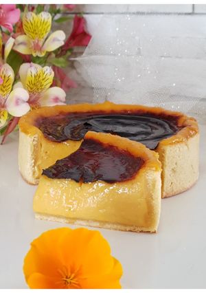 Une photo de Flan aux fruits de la passion