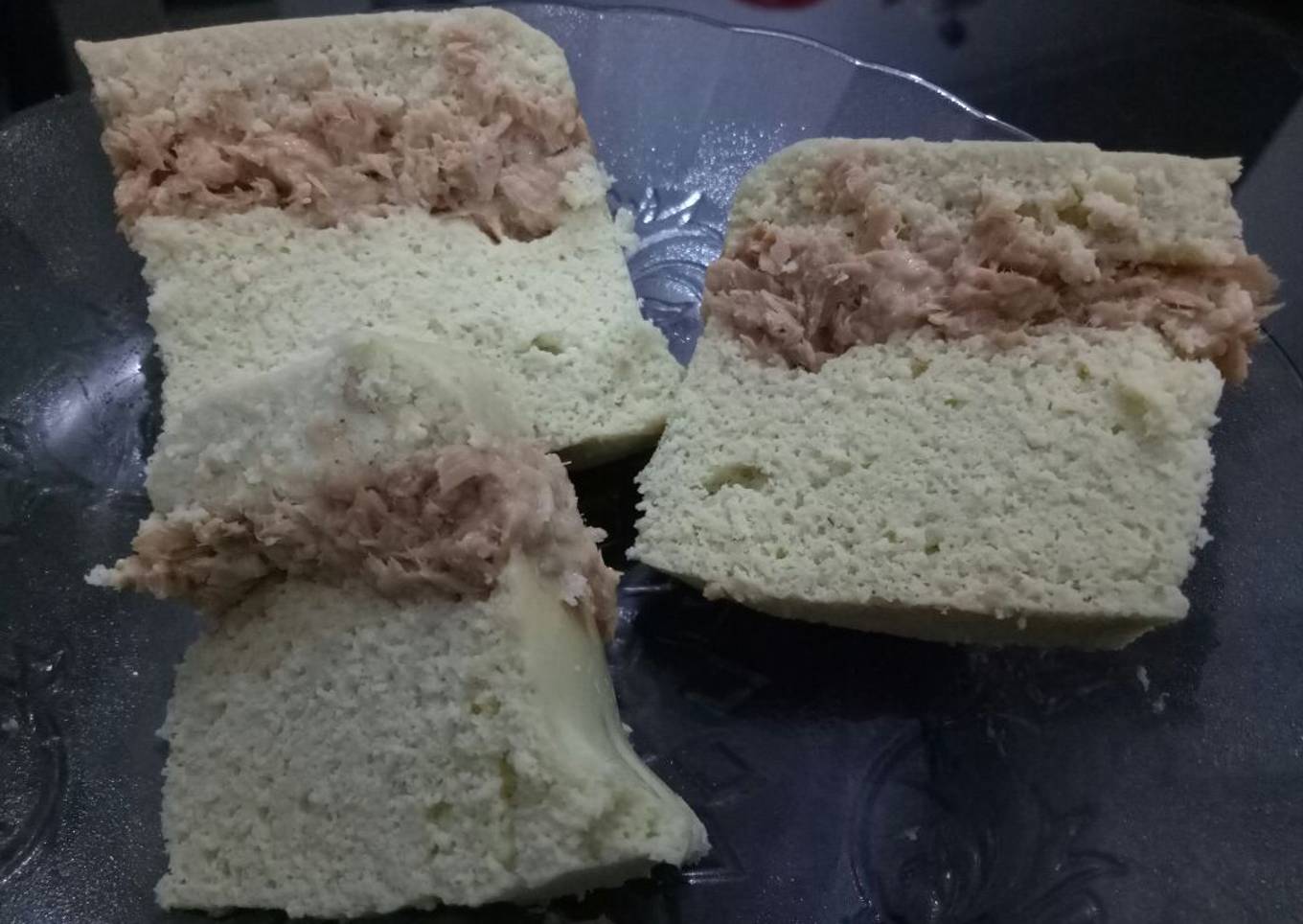 Bolu Kukus Lapis Tuna #keto #lowcarb