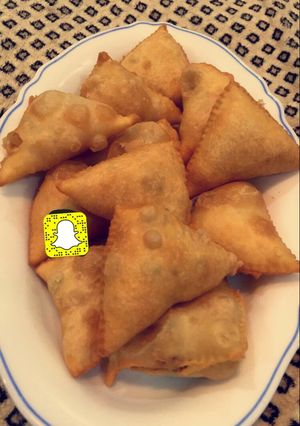 صورة لوصفة عجينة سمبوسه بف