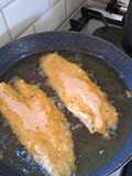 Merluza a la merinera masa con cerveza