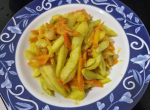 Foto resep Acar Kuning Wortel & krai/ Timun