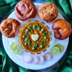 A picture of Pavbhaji.