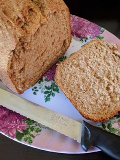 Rusztikus rozsos kenyér, kenyérsütőgépben készítve recept fotója