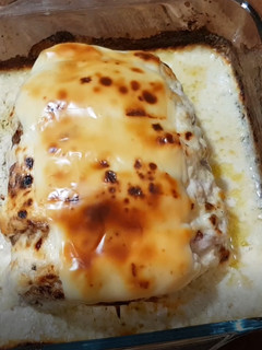 Una foto de Lomo relleno de queso y bacon al horno