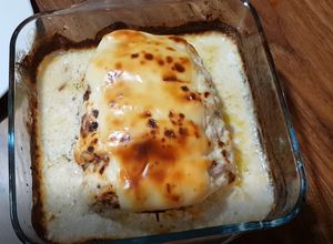 Una foto de Lomo relleno de queso y bacon al horno
