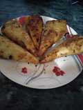 Veg mince stuffed bihari cones