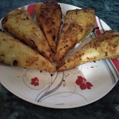A picture of Veg mince stuffed bihari cones.
