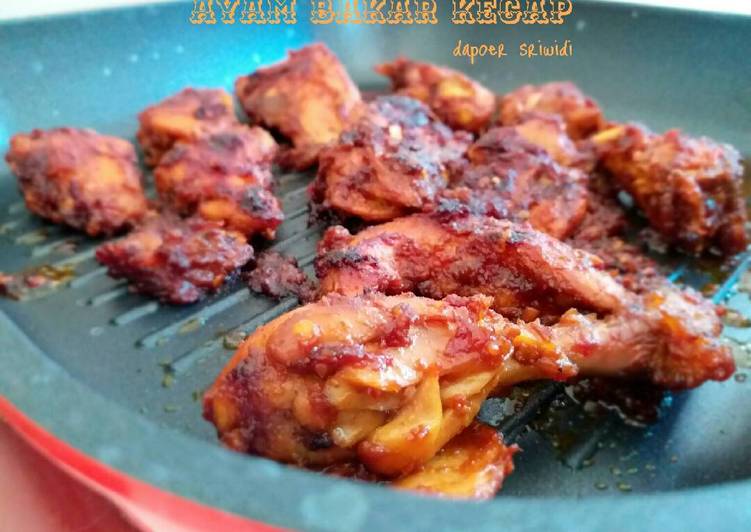 Ayam bakar kecap (#pr_adakecapmanisnya)