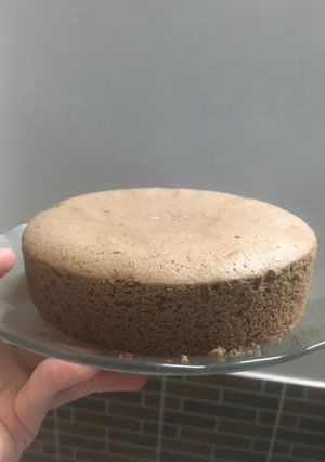 Hình của món Bánh bông lan socola.