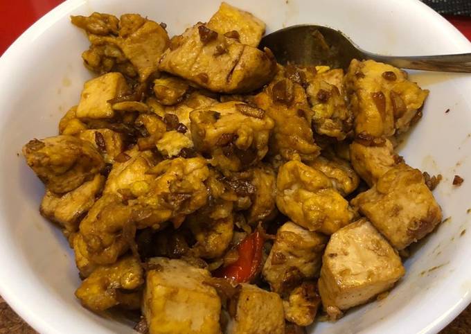 Resep Oseng tahu telur Devina Hermawan yang Menggugah Selera