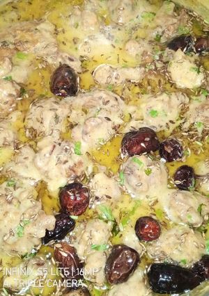 A picture of Karhi Pakora.