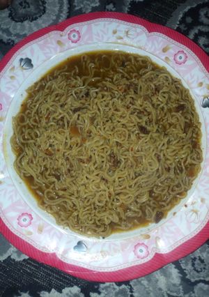 Indomie me dambun nama aciki ainihin hoton girkin
