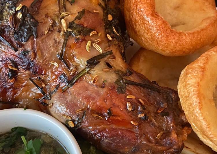 Simple Way to Prepare Super Quick Homemade Marinated Leg of Lamb/ with Cornish Memories