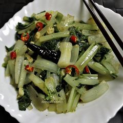 Bok Choy Stir Fry A picture of Bok Choy Stir Fry.