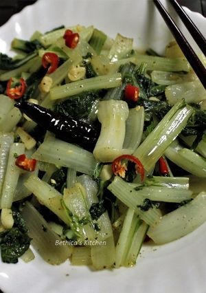 A picture of Bok Choy Stir Fry.