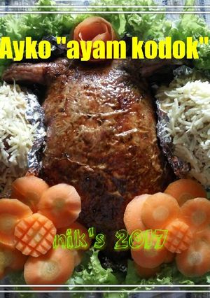 Foto resep Ayam kodok #ketopad