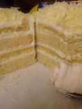 Lemoncake Ketobetic cake flour #recook #resepiwakartika