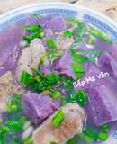 Canh sườn non nấu khoai mỡ