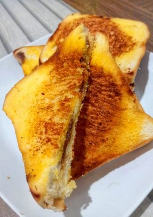 Foto resep Roti Bakar keju Coklat (Teplon)