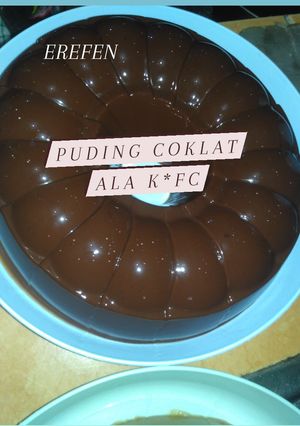 Foto resep Puding coklat ala ala k*fc