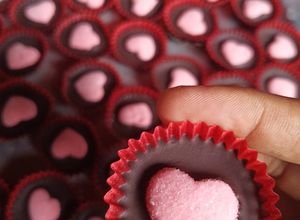 Foto resep Kue kering chocolate yupi cup