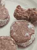 Alfajores veganos de avena