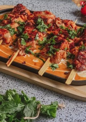 صورة لوصفة شيش طاووق مسالا 🍢🧡
