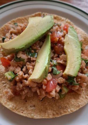 Una foto de Ceviche de soya a mi manera